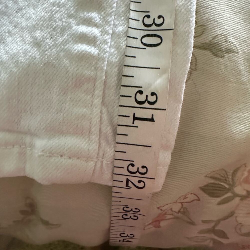 Michael Kors White Straight Leg Denim Jeans - Picture 6 of 8
